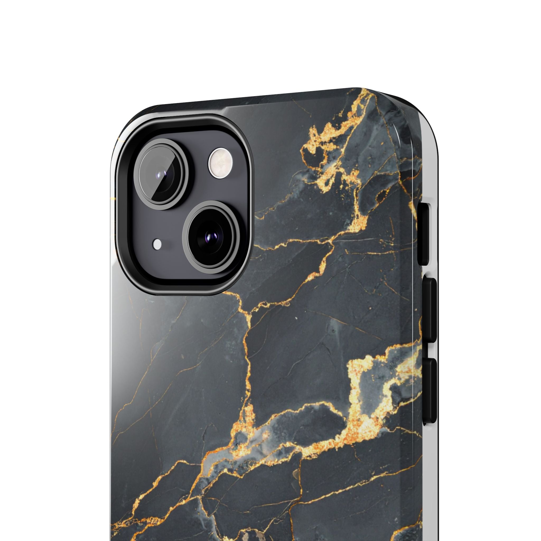 Black Marble Phone Case