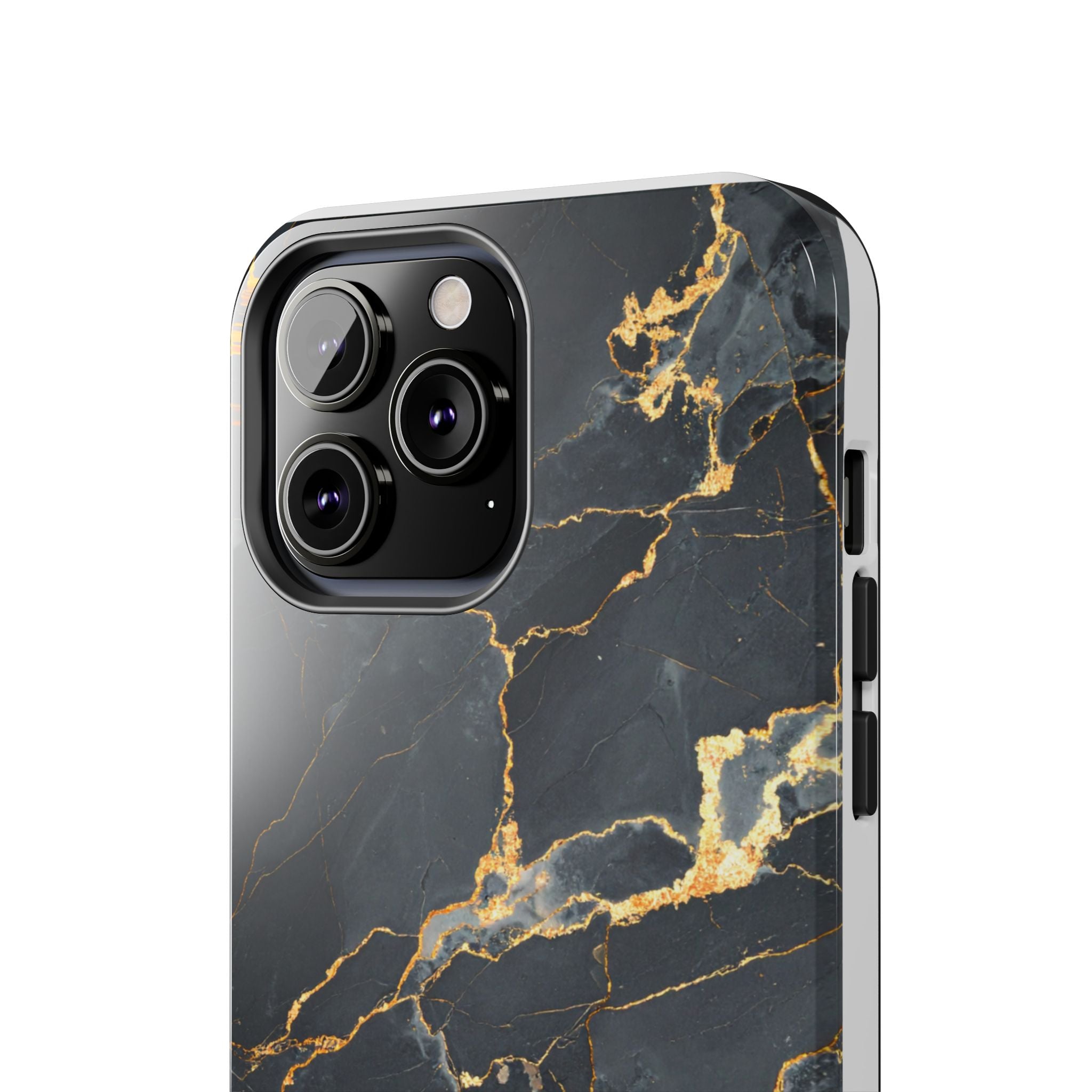Black Marble Phone Case