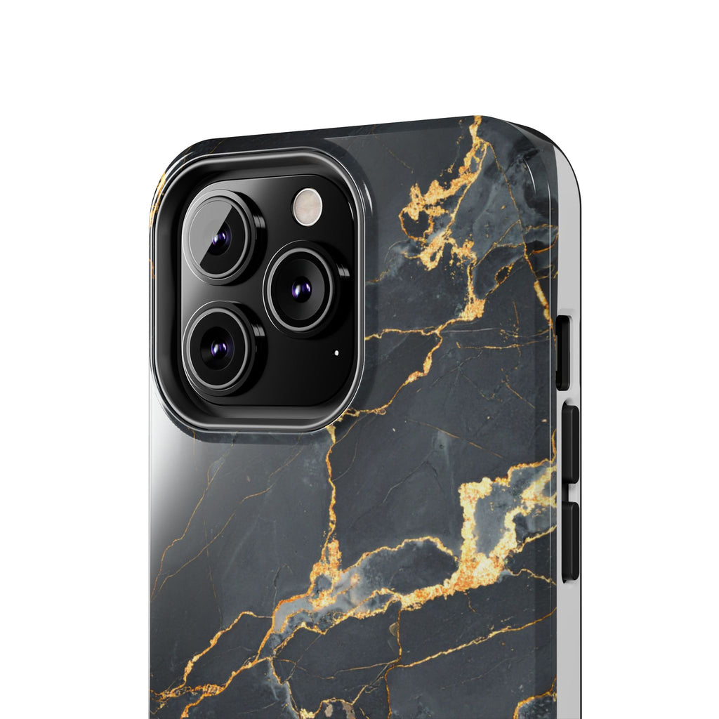 Black Marble Phone Case