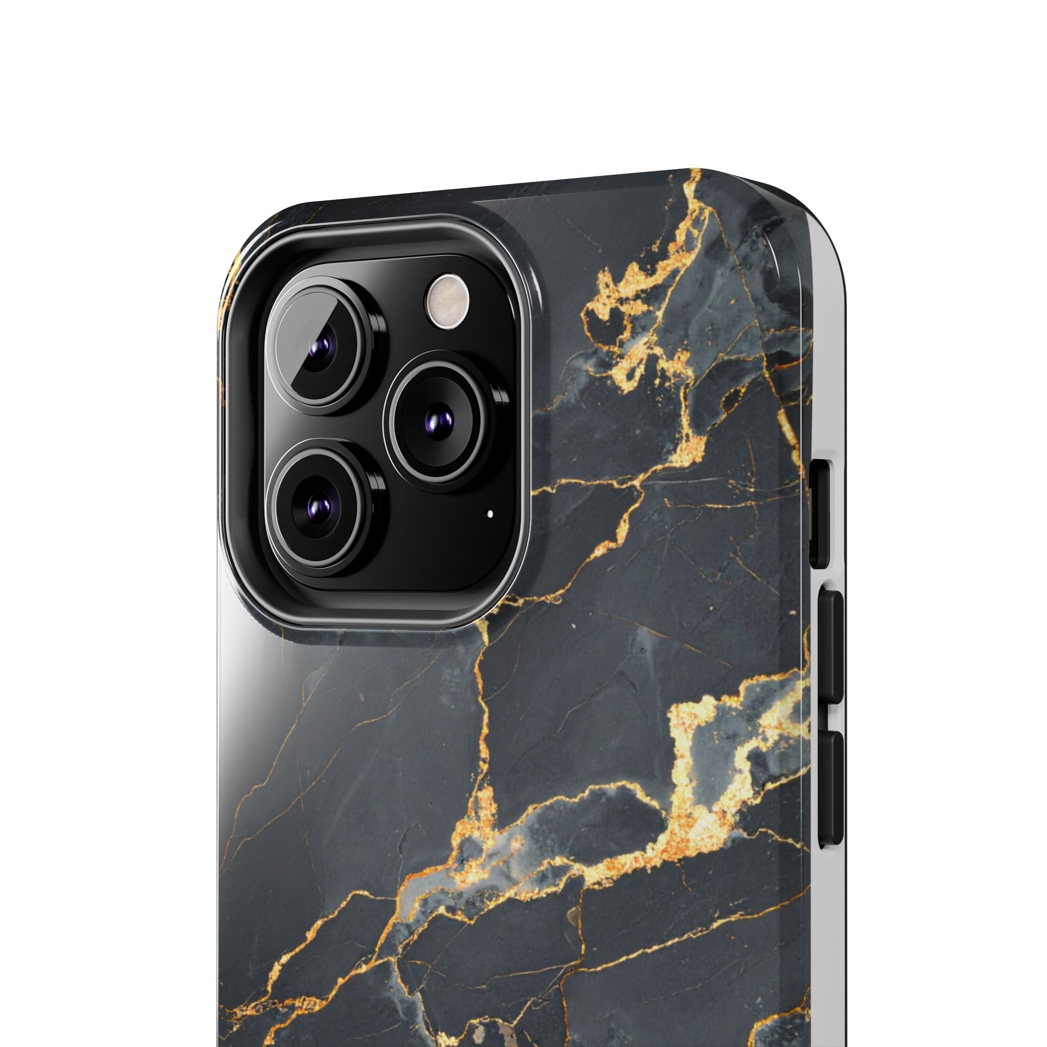 Black Marble Phone Case