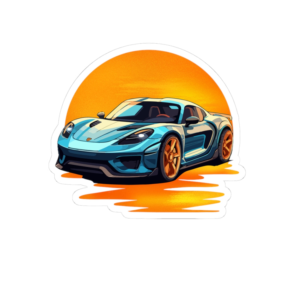 Sports Car Sticker