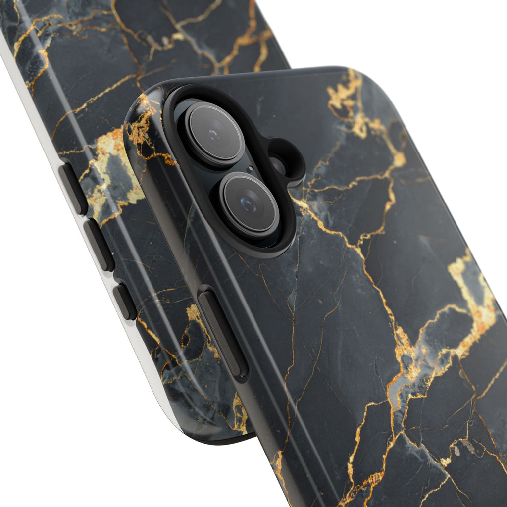 Black Marble Phone Case