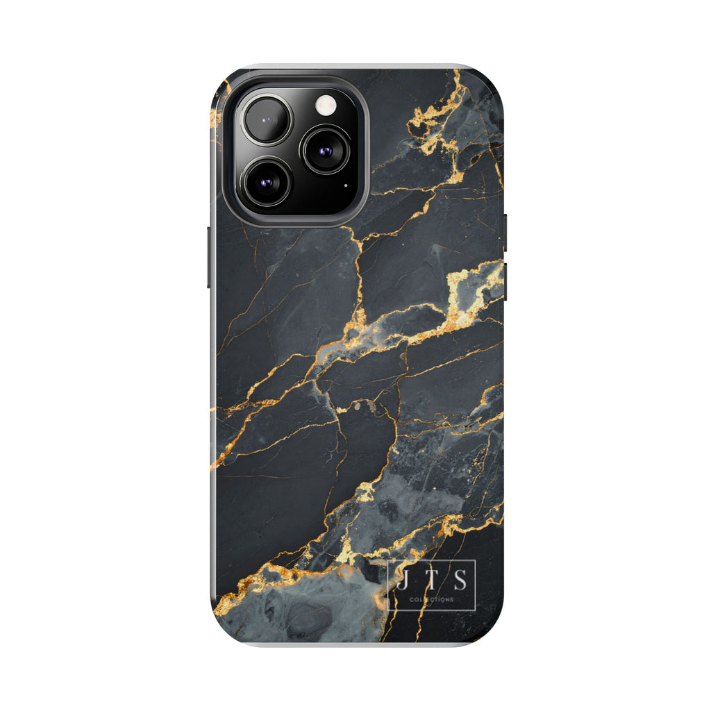 Black Marble Phone Case