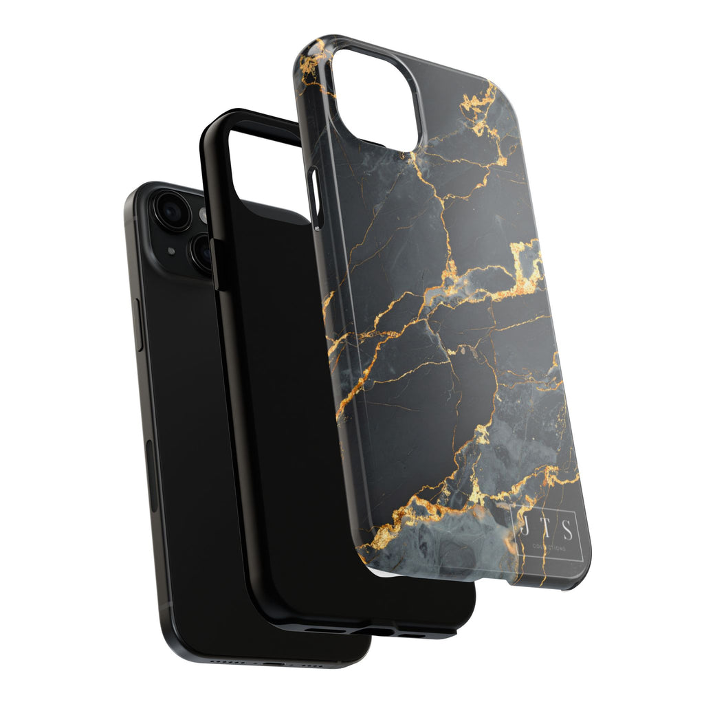 Black Marble Phone Case