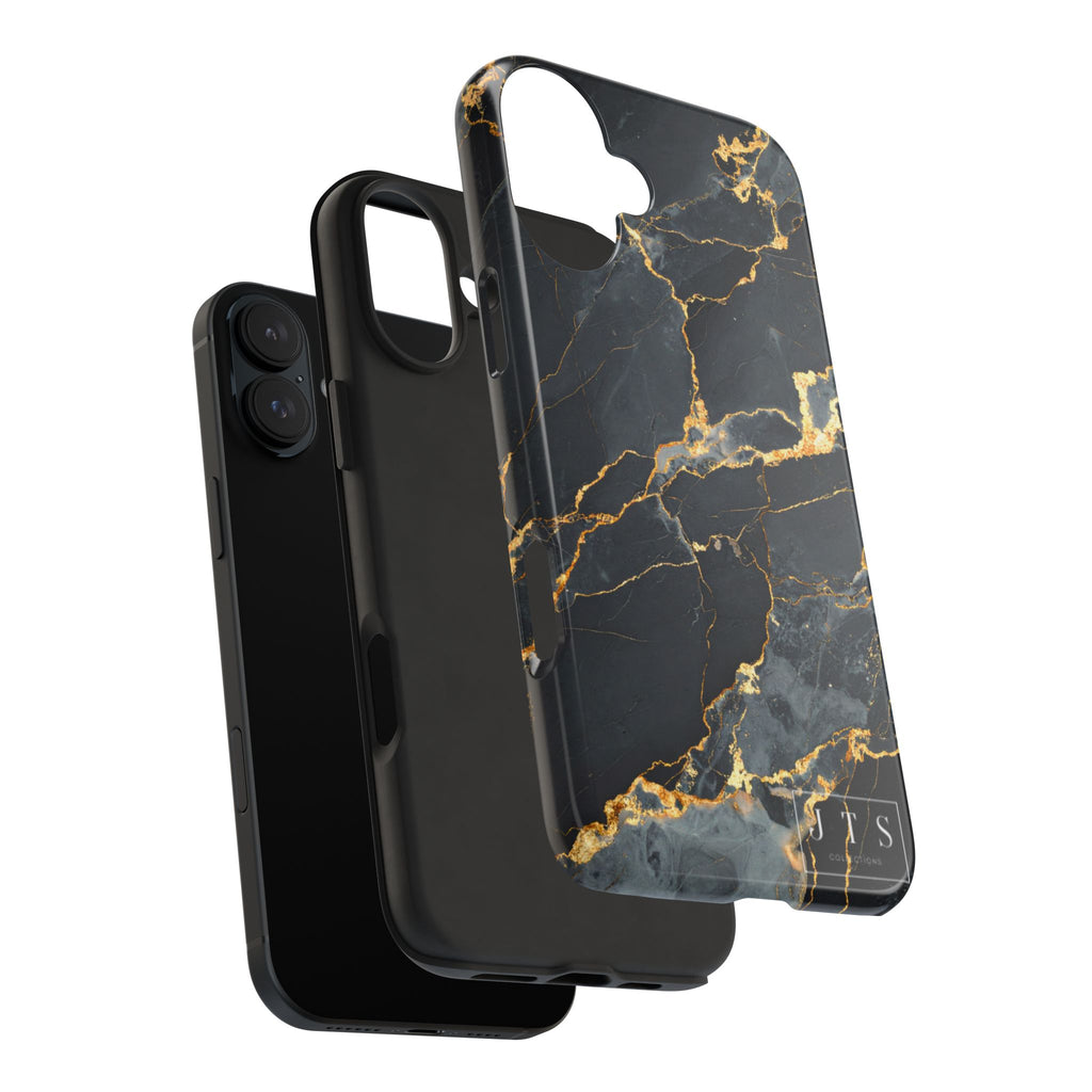 Black Marble Phone Case