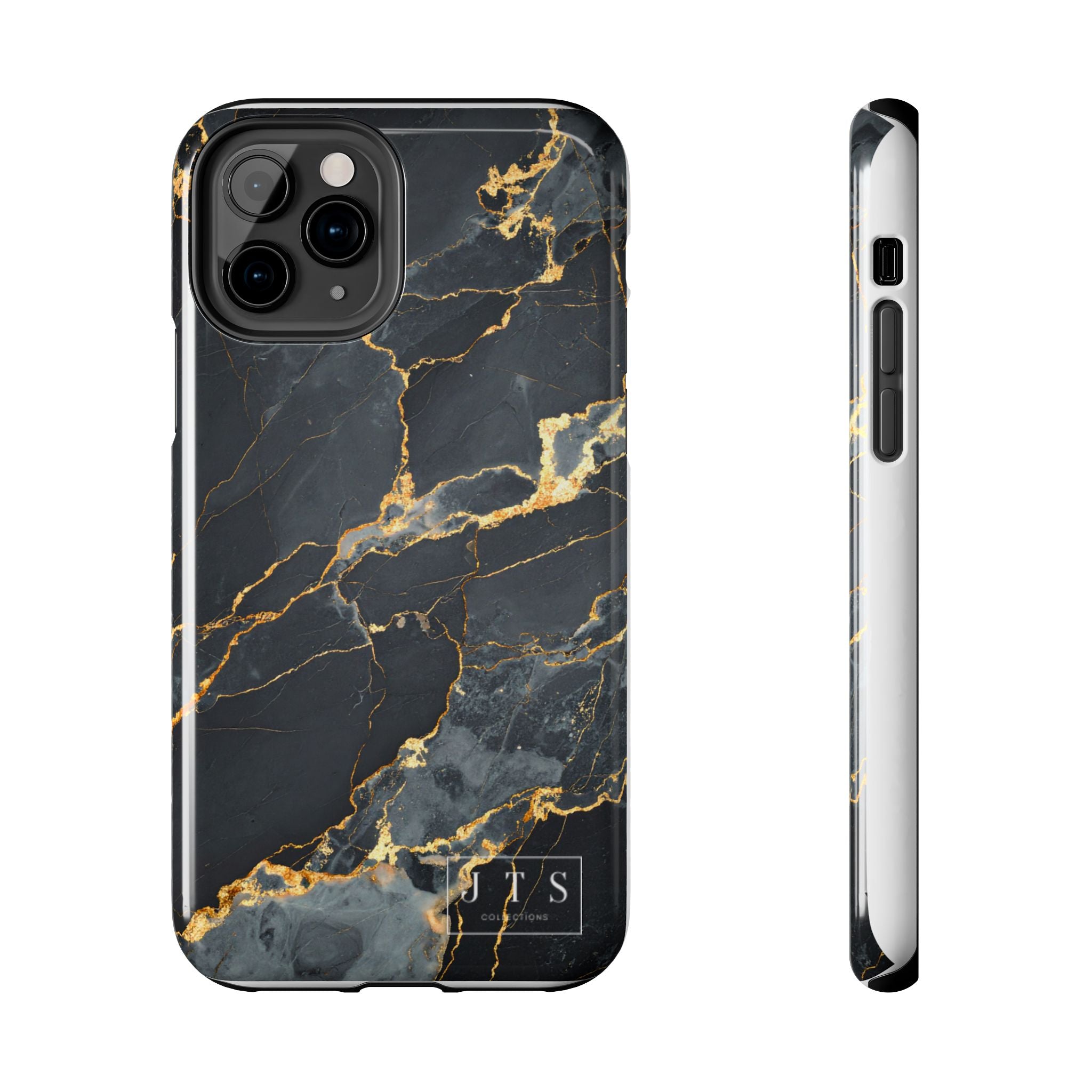 Black Marble Phone Case