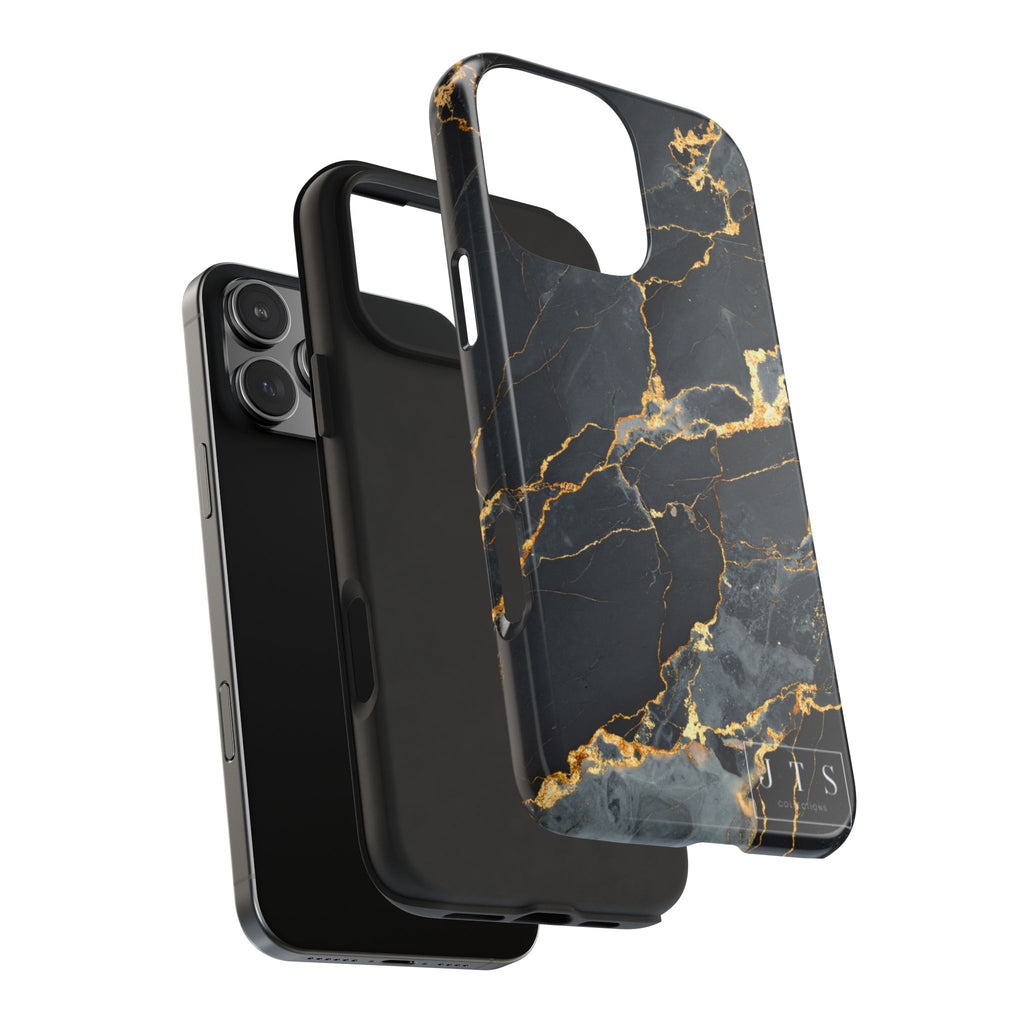 Black Marble Phone Case