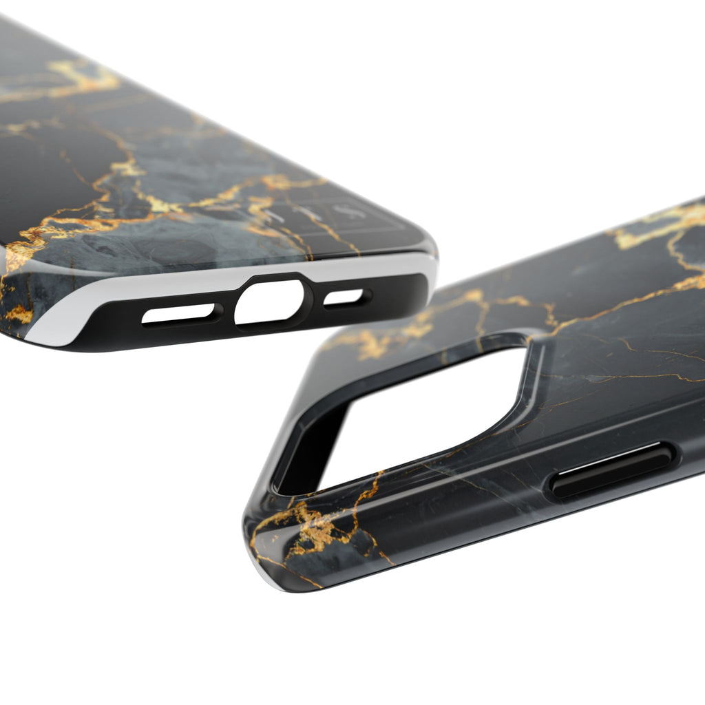 Black Marble Phone Case