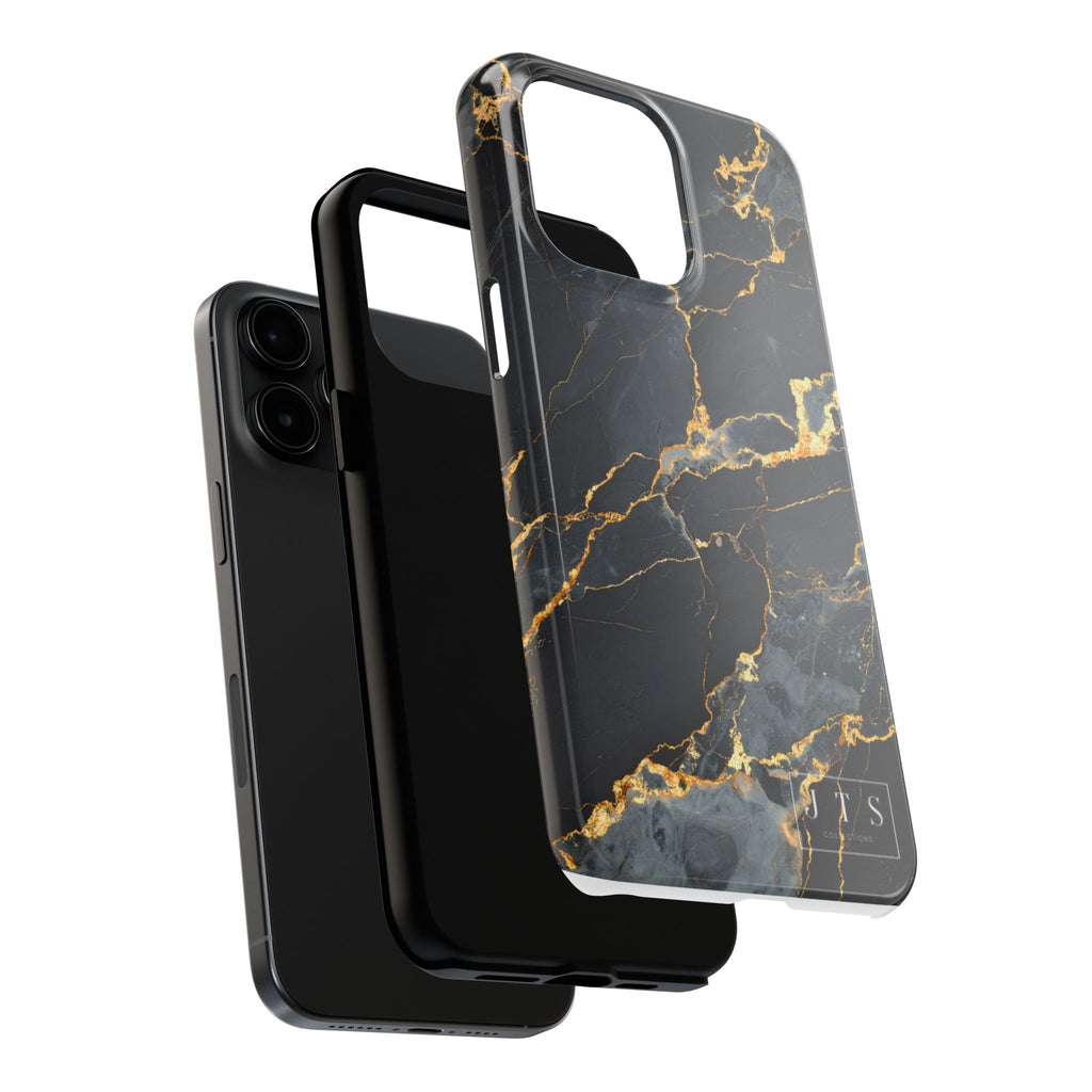 Black Marble Phone Case